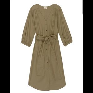OZMA of California Carter Dress Olive